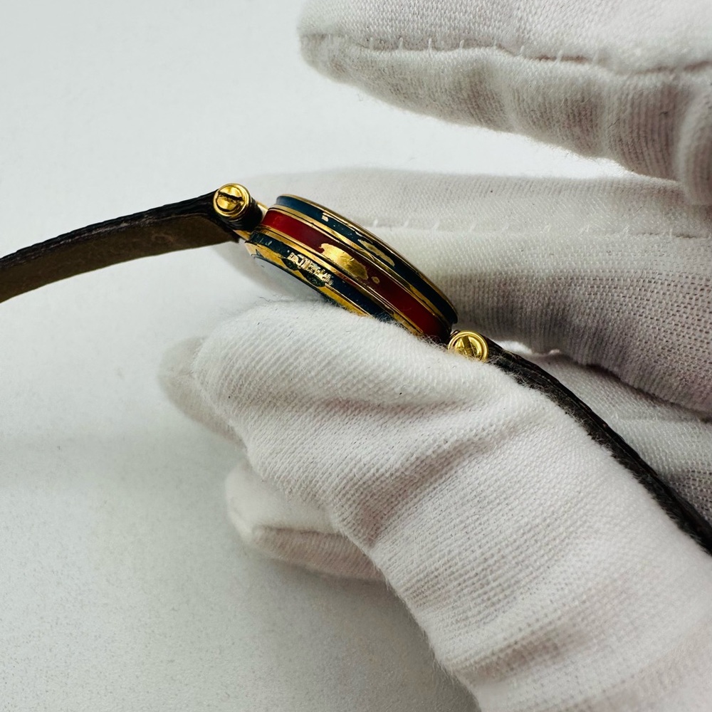 Gucci Sherry Enamel Watch - Picture 4 of 11